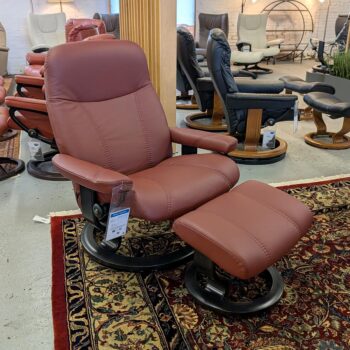 Consul Large Chair & Ottoman