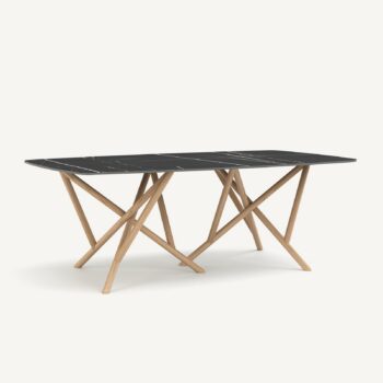 Baton Boat-Shaped Table