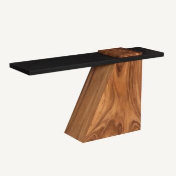 Slant Console Table